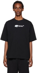 Off-White Black Spray Helv Over Skate T-Shirt