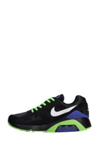 Nike Air 180 Qs Sneakers In Black Suede And Fabric