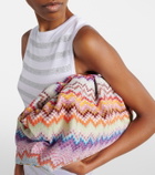 Missoni Zigzag Large jacquard clutch