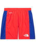 THE NORTH FACE - Hydrenaline Colour-Block Recycled Shell Shorts - Red