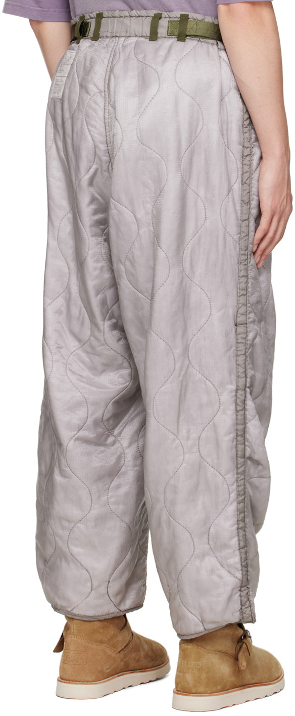 NotSoNormal Gray Dragon Puff Trousers NOTSONORMAL