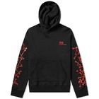 AMIRI Sunset Bones Foil Pullover Hoody