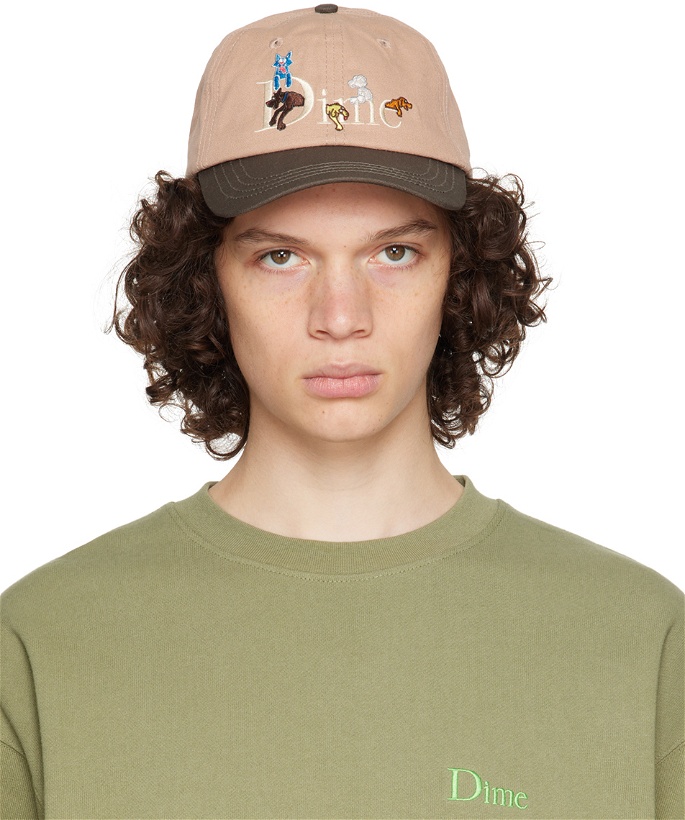 Photo: Dime Beige & Taupe Classic Dogs Low Pro Cap