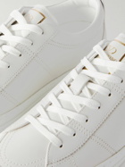 Valentino - Valentino Garavani Cityplanet Rockstud Logo-Print Leather Sneakers - White