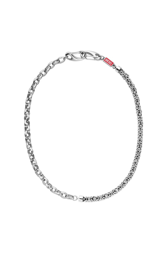 Photo: Diesel Stainless steel multi-wear chain - Necklaces - Unisex - Silver