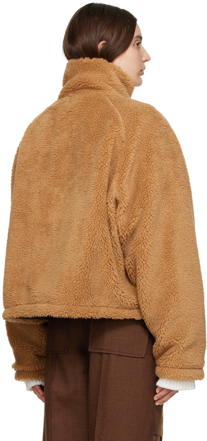 HALFBOY Brown Teddy Jacket