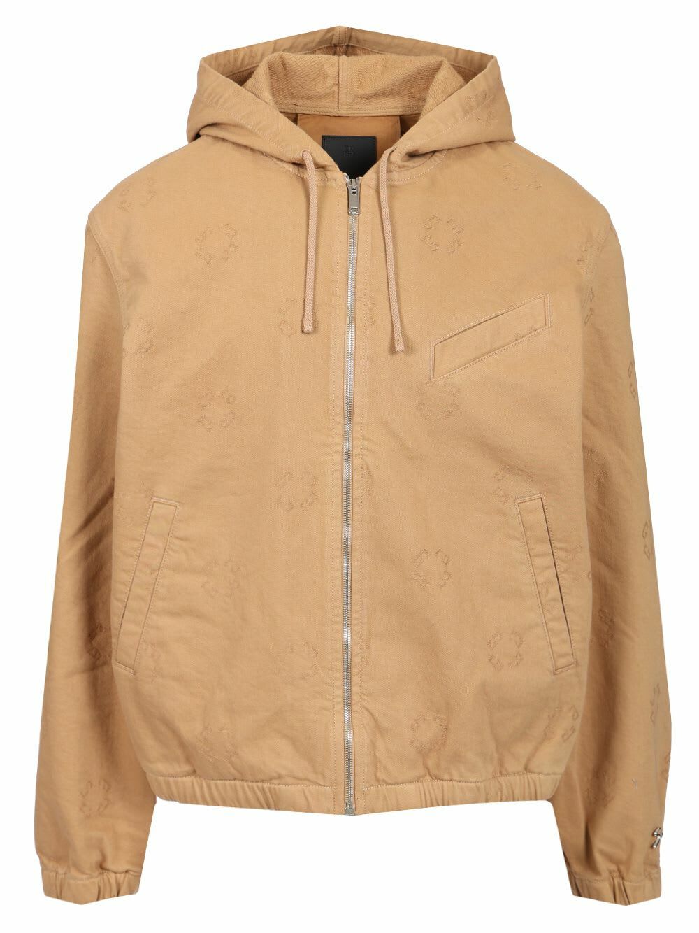 Givenchy Black and Blue Half-Zip Jacket Givenchy