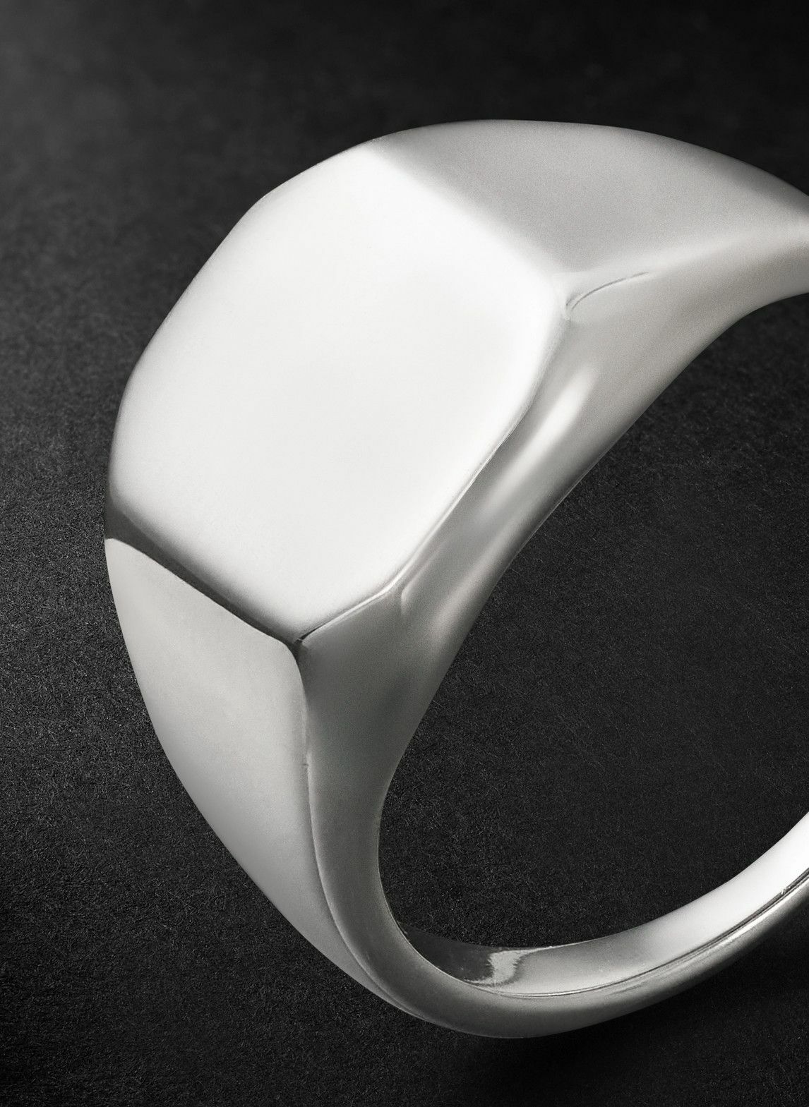 M. Cohen - Sterling Silver Signet Ring - Silver