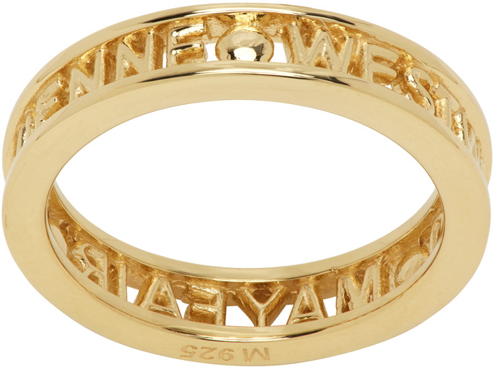 Photo: Vivienne Westwood Gold Westminster Ring