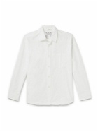 mfpen - Convenient Organic Cotton-Poplin Shirt - White