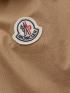 MONCLER - Astruc Logo-Appliquéd Cotton-Ripstop Overshirt - Brown - 4