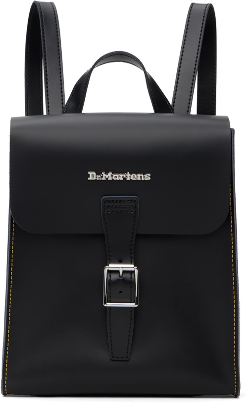 Photo: Dr. Martens Black Leather Mini Backpack