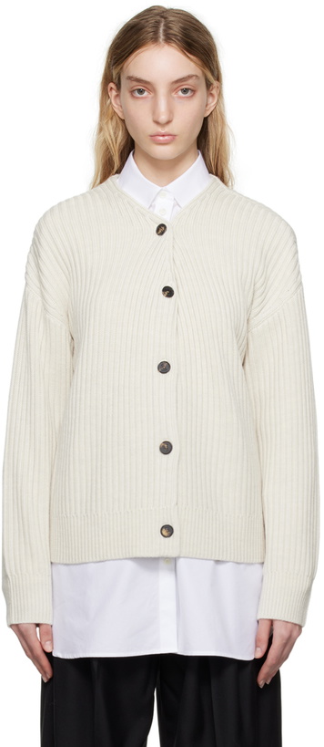 Photo: Mark Kenly Domino Tan Beige Kathena Cardigan