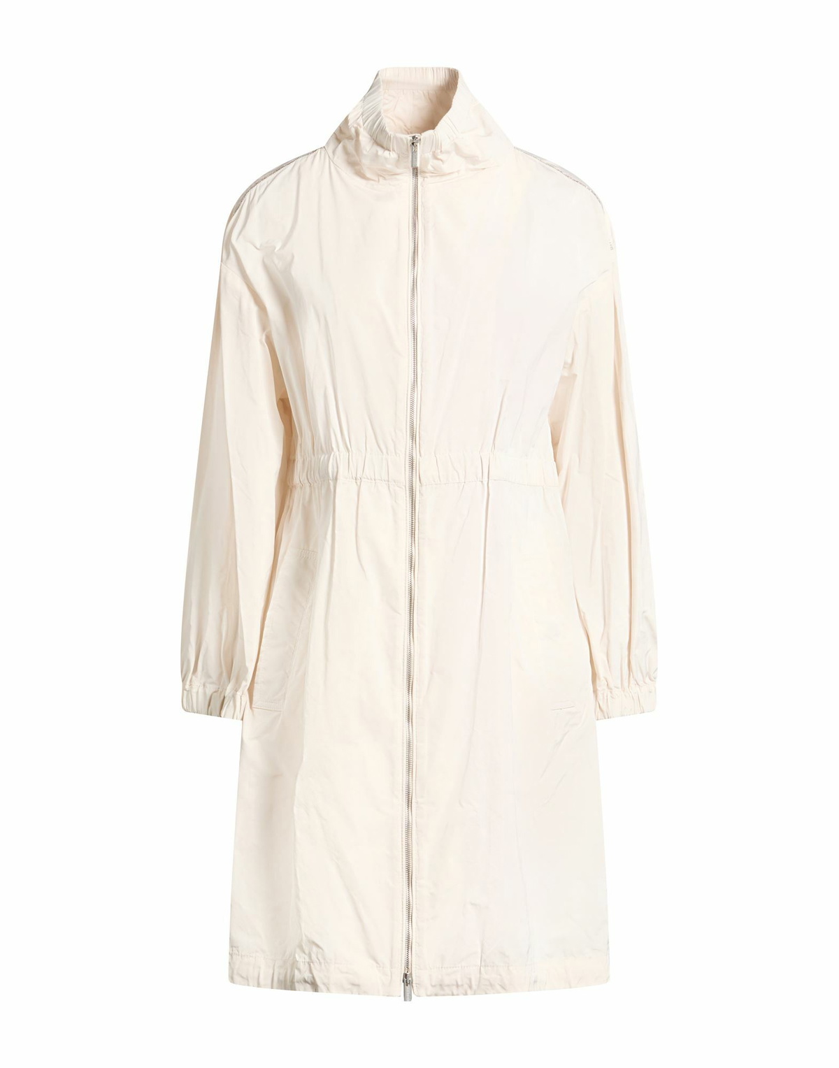 Peserico Womens Overcoat & Trench Coat Cream