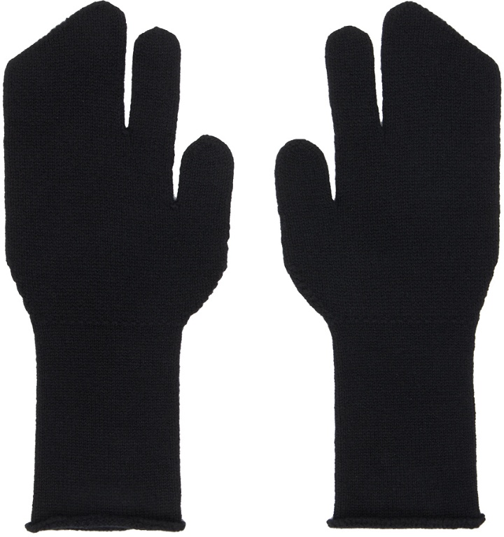 Photo: Label Under Construction Black Ok Gloves