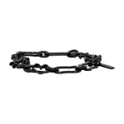 Dsquared2 Gunmetal Roses Chain Bracelet