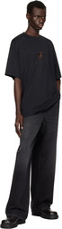 Mugler Black Star Oversized T-shirt