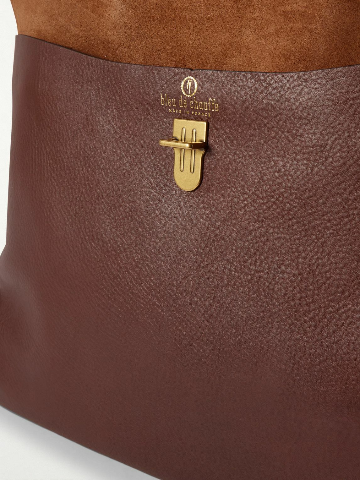 Bleu de Chauffe - Zoom Full-Grain Leather Weekend Bag