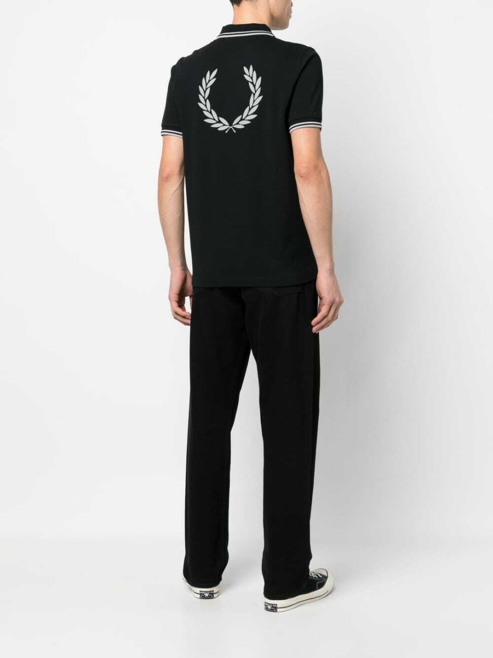 FRED PERRY - Logo Cotton Polo Shirt