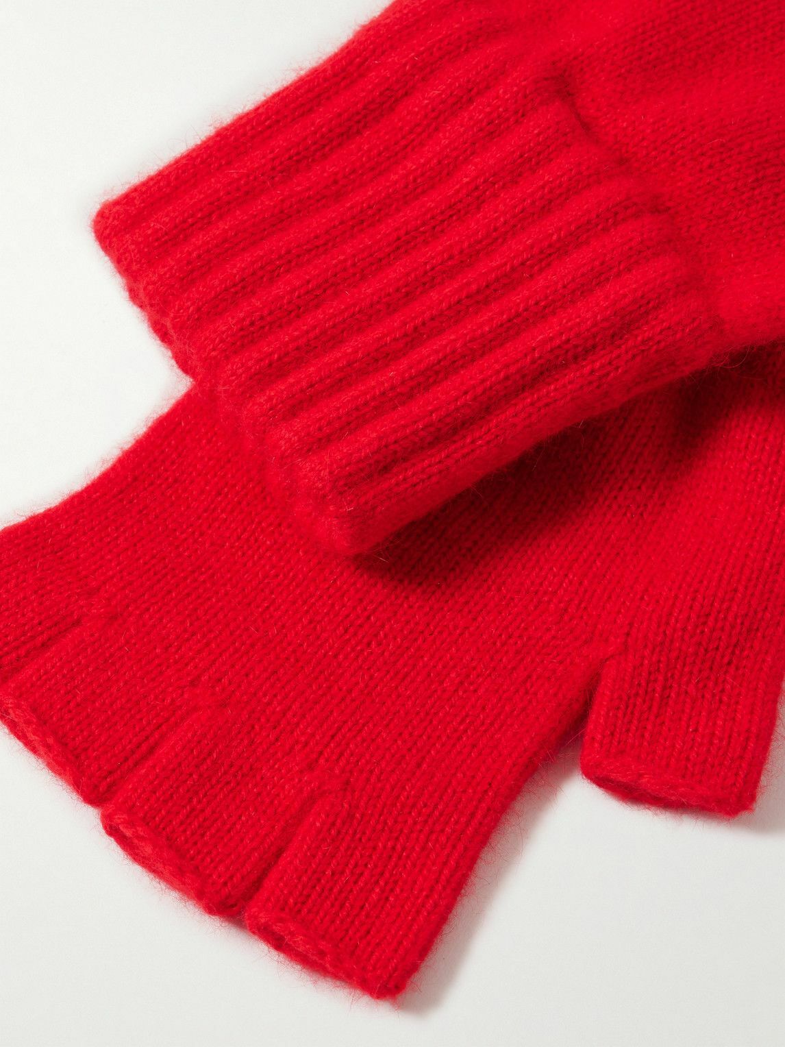 Drake's - Cashmere Fingerless Gloves