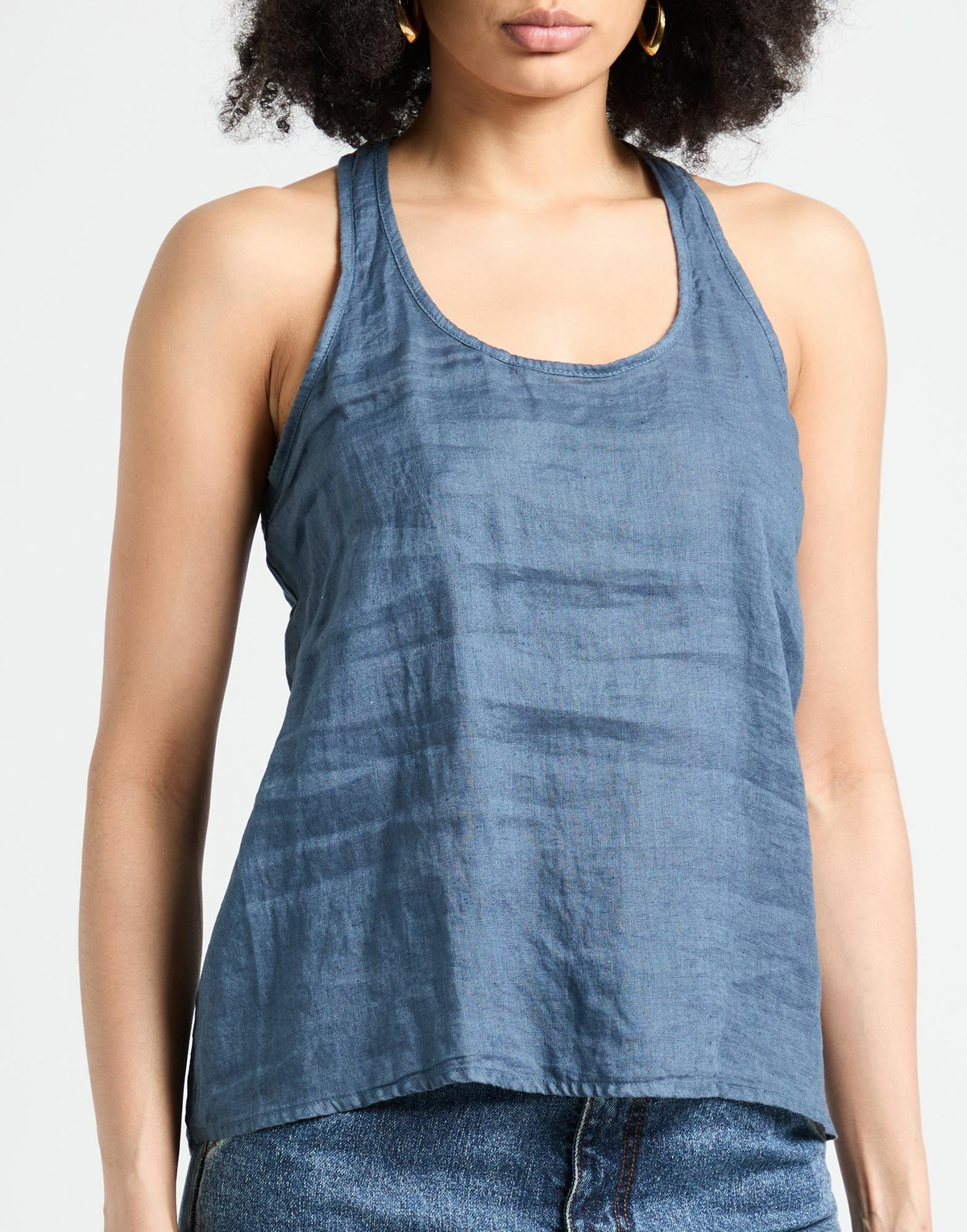 Crossley Womens Top Slate in Blue
