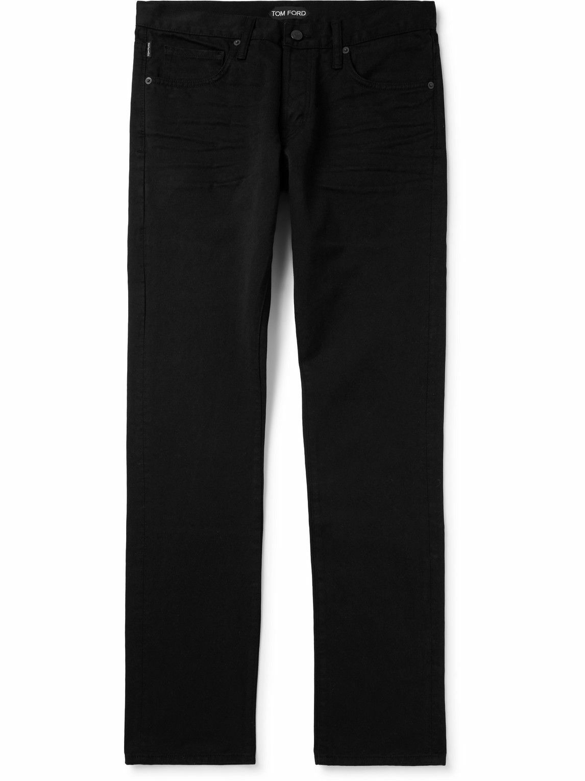 TOM FORD ブラックデニム スリムフィット TOM FORD - Slim-Fit Jeans - Black TOM FORD