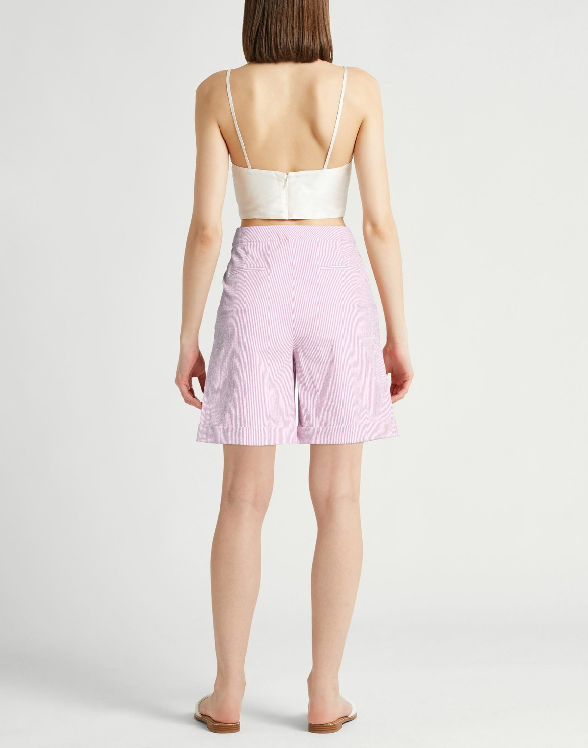 Peserico Womens Shorts & Bermuda Shorts Mauve