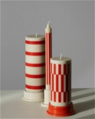 Hay Column Candleholder Medium White - Mens - Home Deco