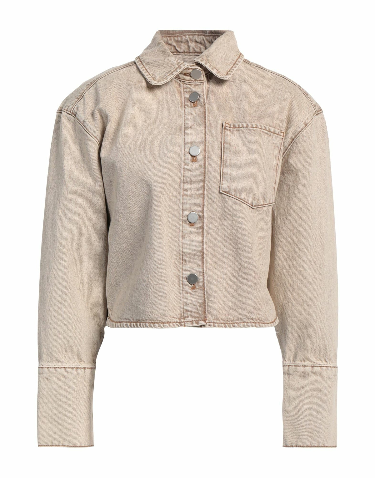 Remain Birger Christensen Womens Denim outerwear in Beige