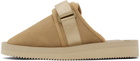 Suicoke Beige ZAVO-VS Slippers