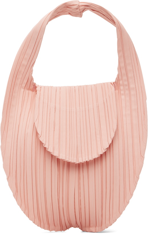 Photo: PLEATS PLEASE ISSEY MIYAKE Pink Pleats Seeds Bag
