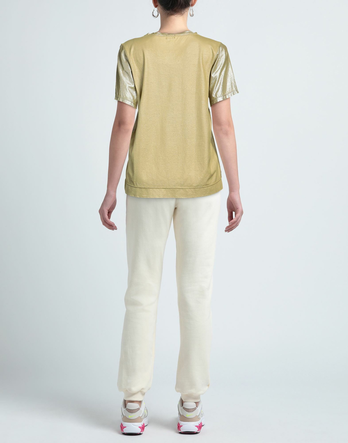 Massimo Alba Womens T-shirt in Lime green