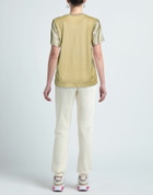 Massimo Alba Womens T-shirt in Lime green
