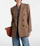 Chloé Checked wool blazer