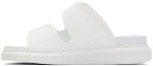 Alexander McQueen White Hybrid Sandals