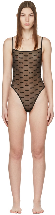 Photo: SKIMS Black After Hours Bodysuit