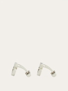 Ferragamo Mens Gancini cufflinks in Silver