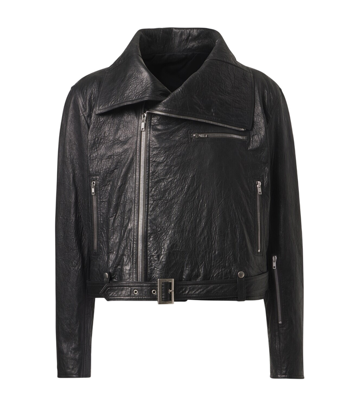 【美品】Rick Owens Cyclop Biker ライダース Rick Owens Rick Owens Cyclops Leather Jacket - Black (S/S 16
