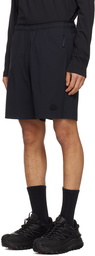 Moncler Black Drawstring Shorts