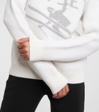Jet Set Wool intarsia turtleneck sweater