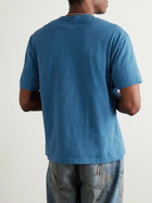 Visvim - Jumbo Garment-Dyed Cotton-Jersey T-Shirt - Blue