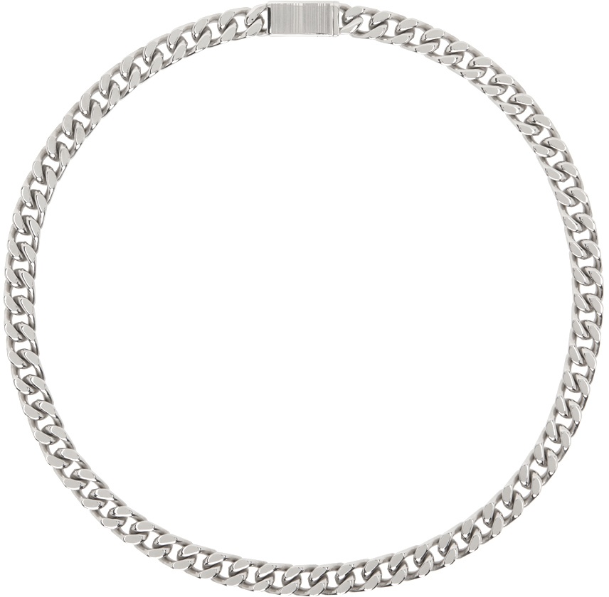 VTMNTS Silver Curb Chain Necklace VTMNTS
