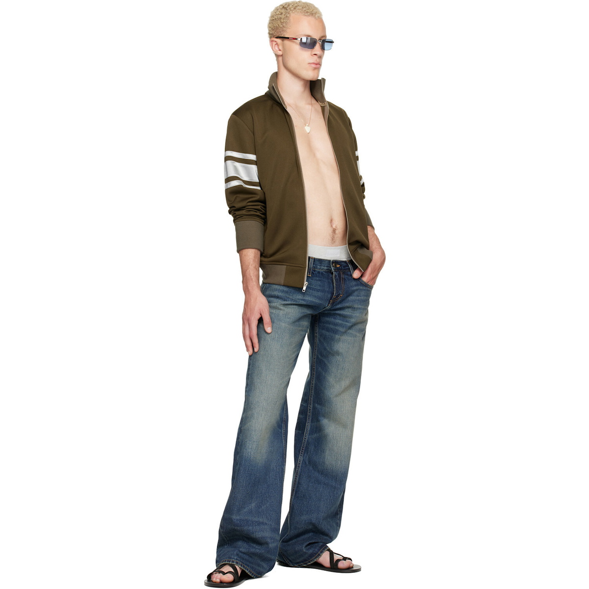 Raimundo Langlois Indigo Bootcut Jeans