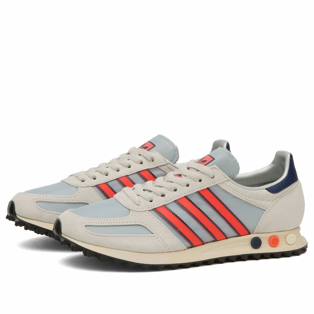 Adidas La Trainer OG Sneaker in Silver Met./Supplier Colour/Dark Blue