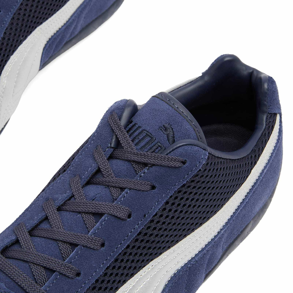 Puma Speedcat Premium Sneaker in Navy/Matte Silver