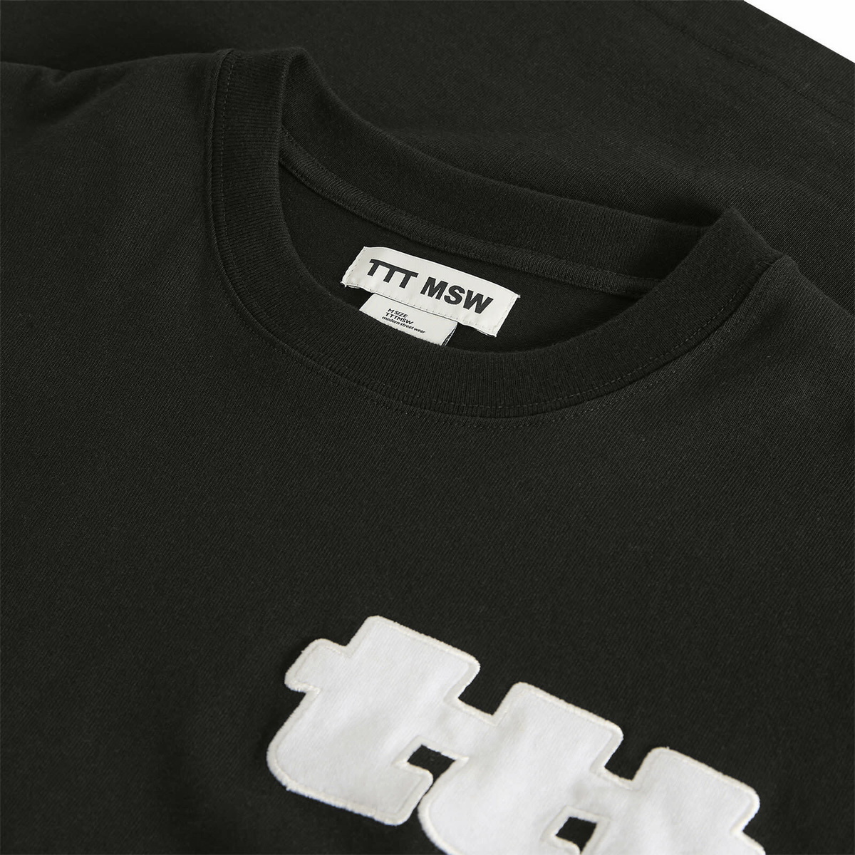 TTT MSW Logo T-Shirt in Black
