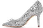 Repetto Silver Cendrillon Heels