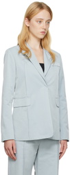 THIRD FORM Blue Line Through Blazer