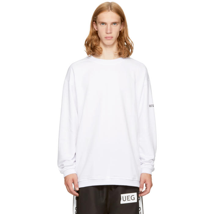 UEG White Eagle Crew Sweatshirt