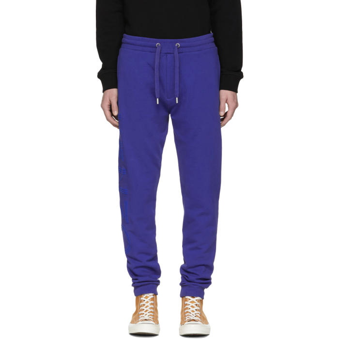 Photo: Kenzo Blue Logo Lounge Pants